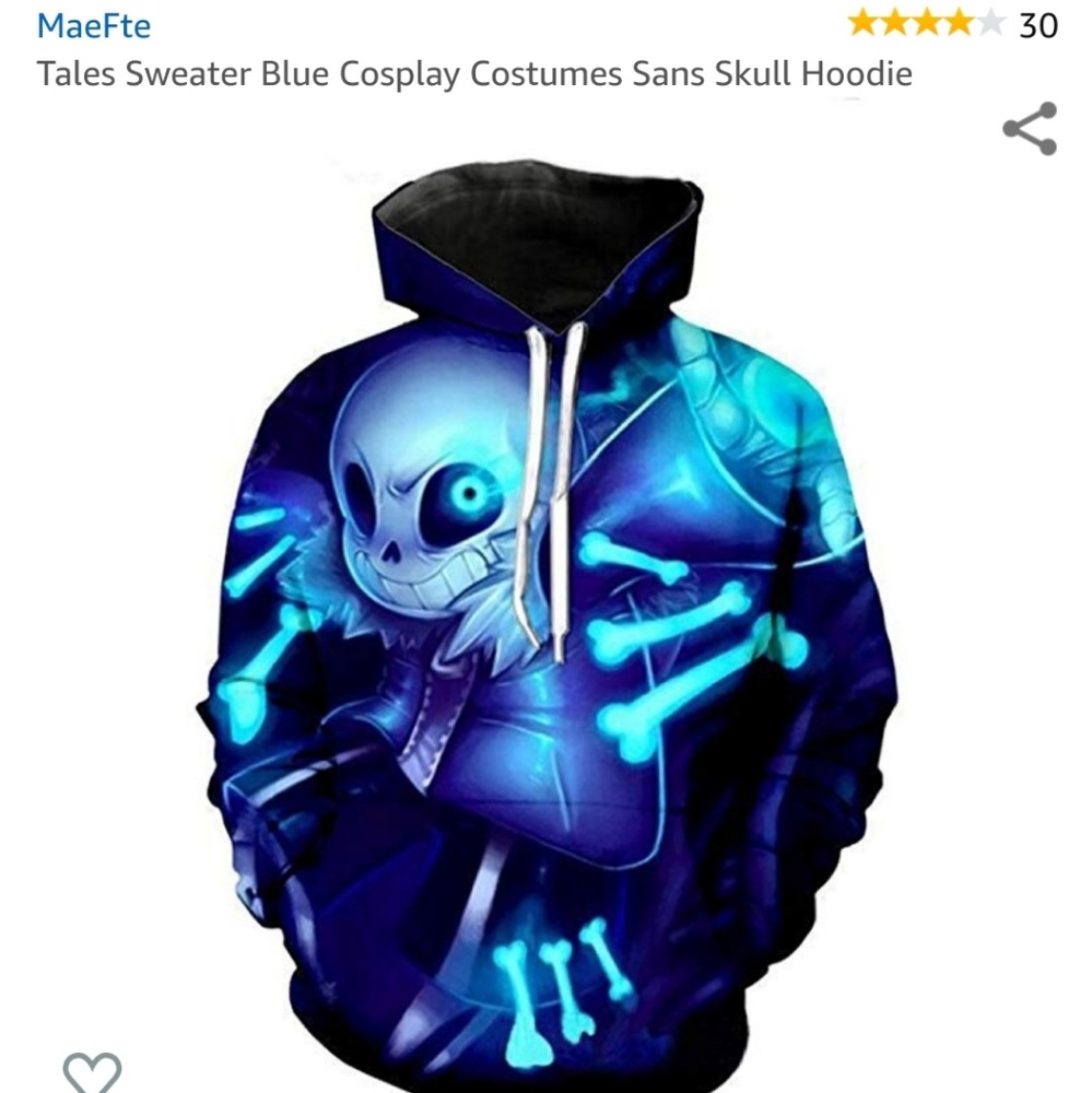 Teen Skull Hoodie